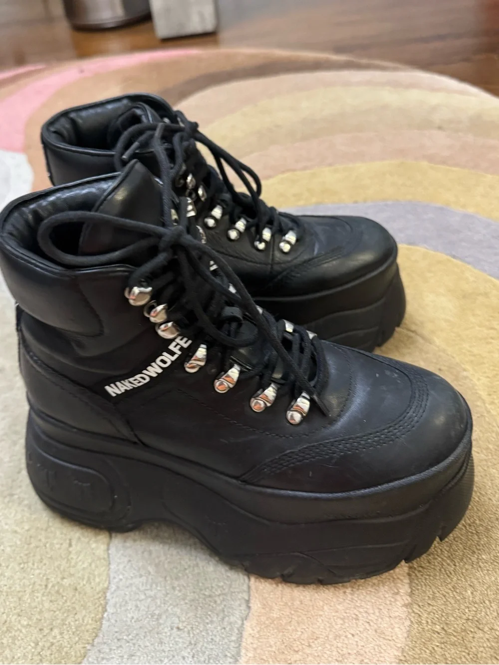 Naked Wolfe chunky platform